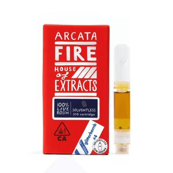 Arcata Fire - Live Rosin Cartridge 1g Indica - Glitterbomb #4
