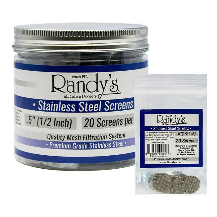 Randy's 0.5 Inches Stainless Steel Screens 20 PACK