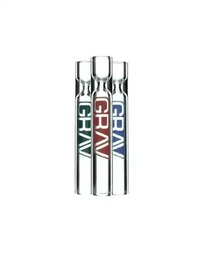 Taster Bat /w Grav Decal by Grav - 9mm - Clear