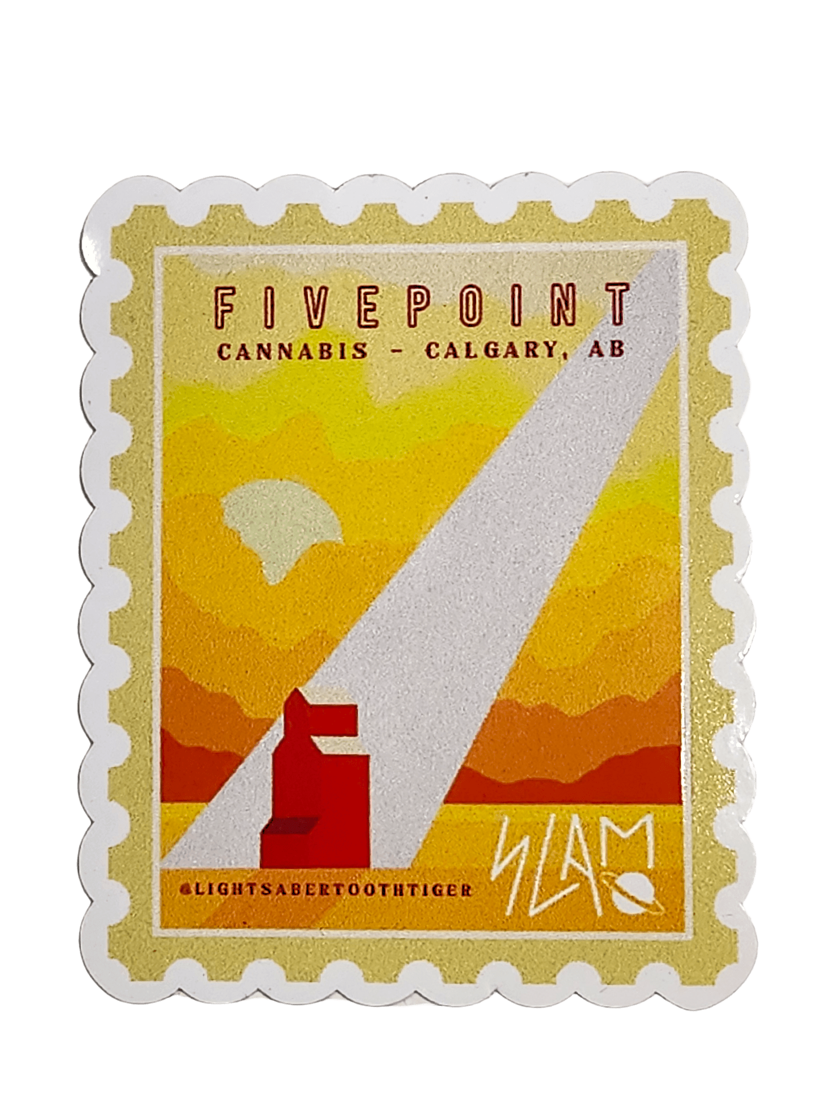 FivePoint X Slamo Artist Collab Sticker