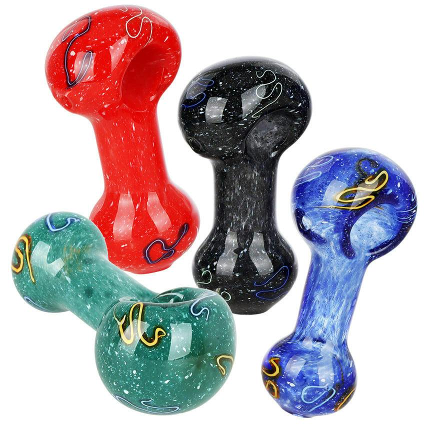 Fusion Glass Spoon Pipe