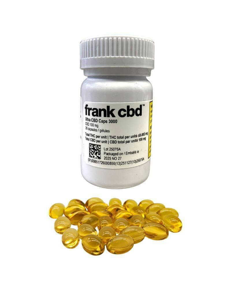 Ultra CBD Caps 3000 - 100 mg CBD x 30 Caps