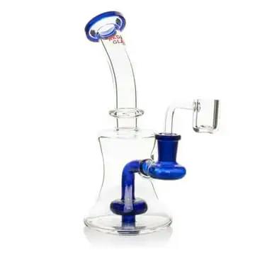 Red Eye Glass - 8" Tall Dab Rig