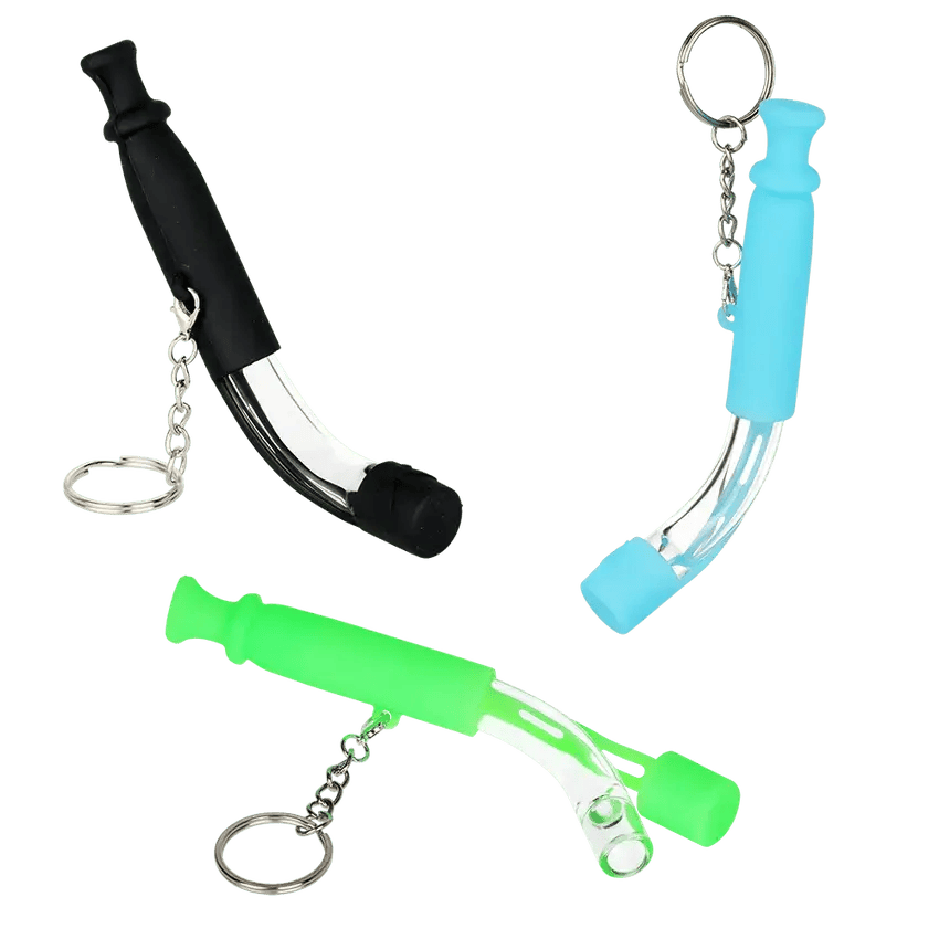 SeshGear Curved Glass Taster w/ Silicone Sleeve
