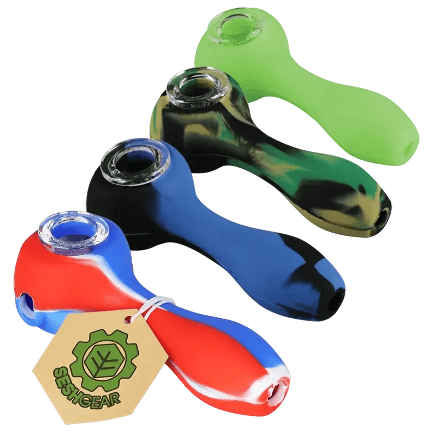 SeshGear Silicone Pipes