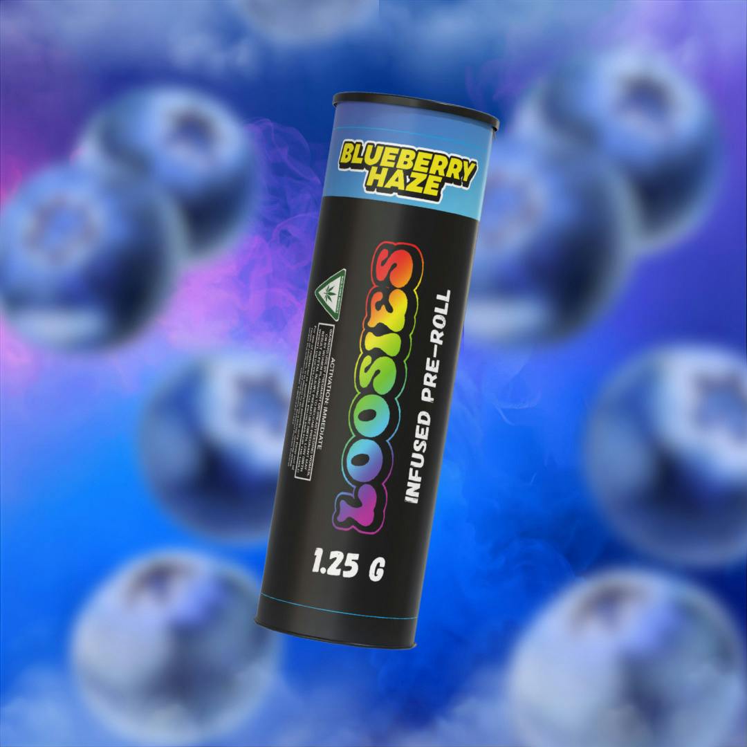 Blueberry Haze Infused Pre-Roll cannabis product