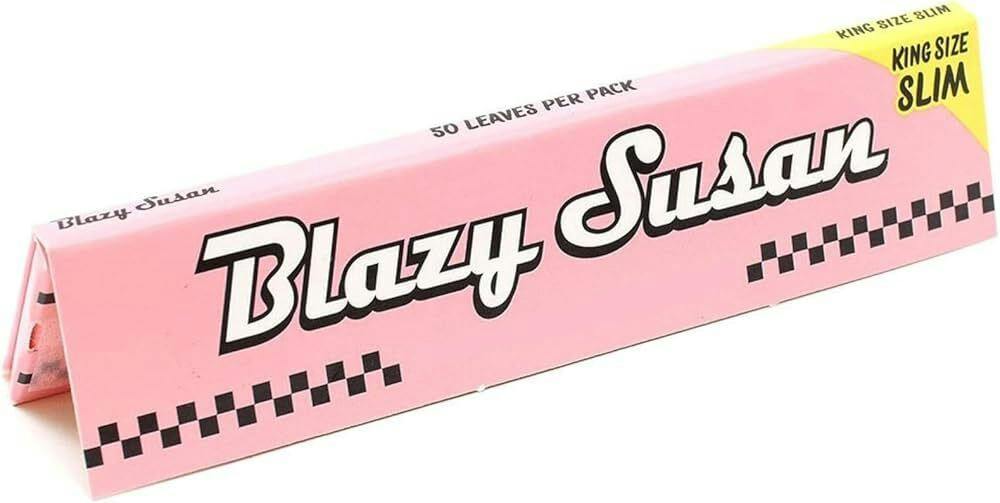 Premium Pink Rolling Paper - Blazy Susan - One Size at victory Dispensary