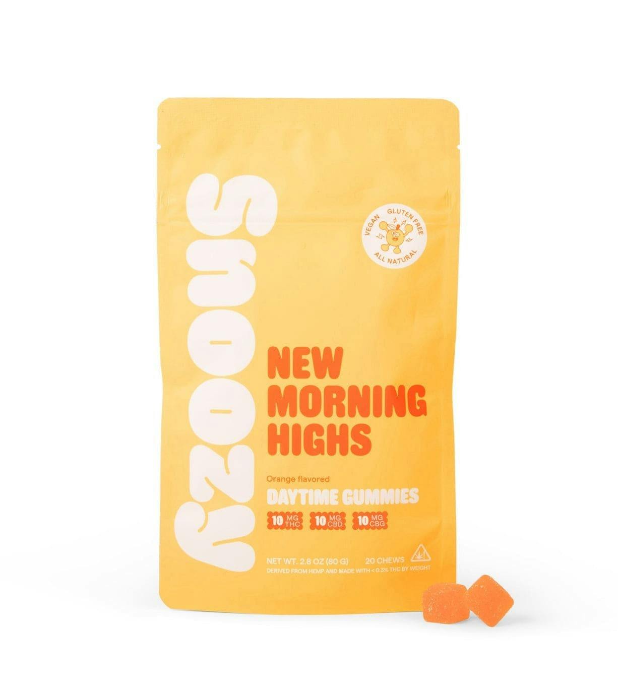 New Morning Highs (Orange New Morning High - 100 mg - 20 Pack