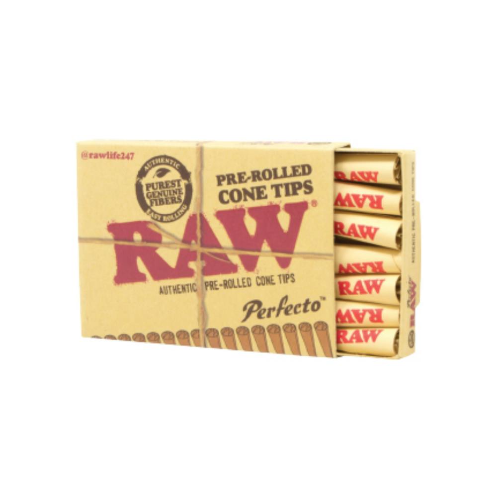 Raw Pre Rolled Perfecto Tips 20pk - One Size