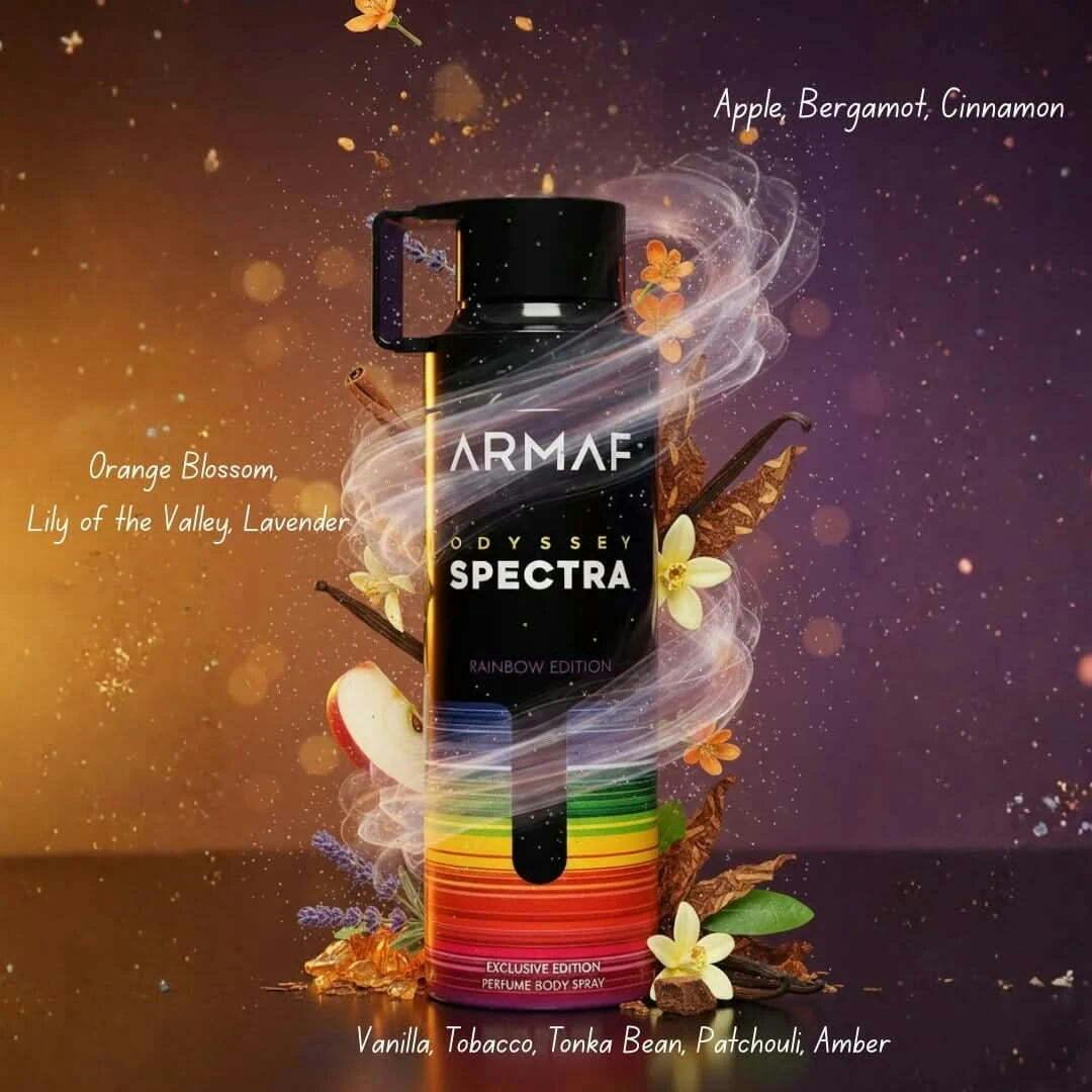 ARMAF Body Spray (Spectra Rainbow Edition) - One Size