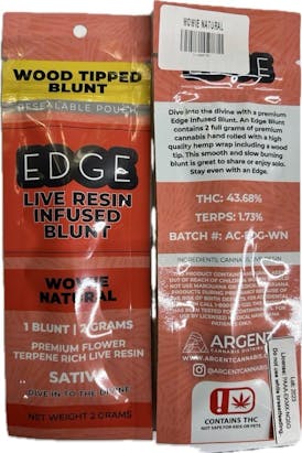 Edge-Wowie Natural- 2g Blunts