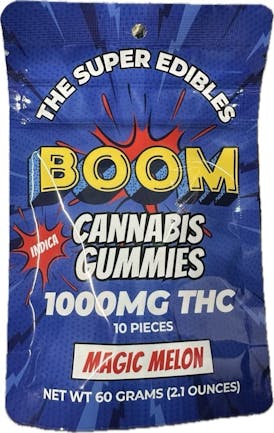 Boom - Magic Melon - 1000mg THC Gummies