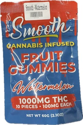 Watermelon Gummies - 1000mg THC - Edible