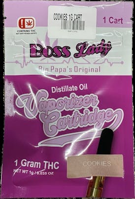 BossLady BigPapa's Original 1G Cart Cookies