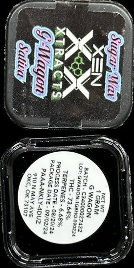 BossLady - G-Wagon - Sugar - 1g - concentrate