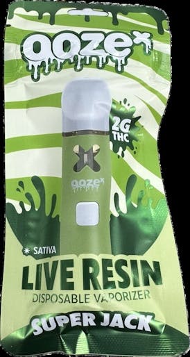 Super Jack - 2g Live Resin Disposable Vape