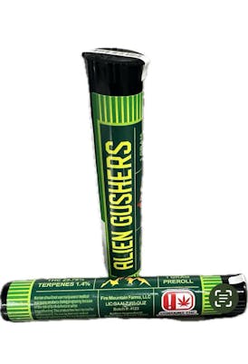 BossLady Alien Gushers - 1g Preroll $8 ea or 4/$25 or 30/$130 Mix n Match
