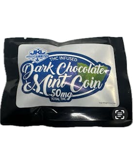 50mg - Dark Chocolate Mint Coin