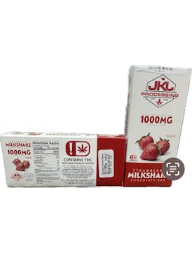 Strawberry Milk Shake - 1000mg - Edible