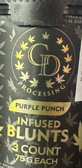 Purple Punch - Mini Blunt - 3pk - 2.25g