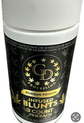 Durban Poison - Mini Blunt - 3pk - 2.25g