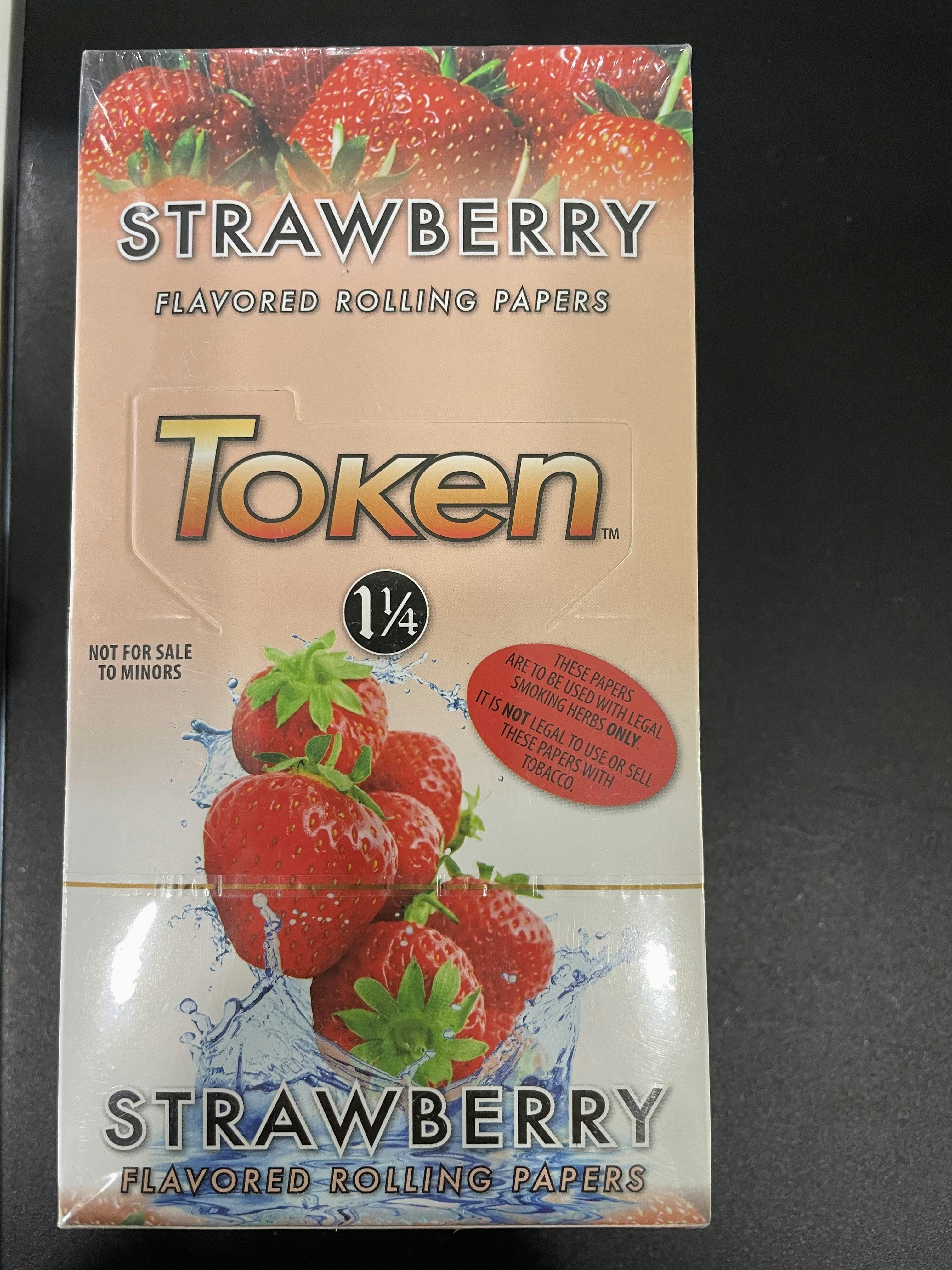 TOKEN PAPERS- STRAWBERRY