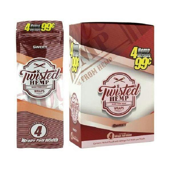 TWISTED HEMP WRAPS - SWEETS