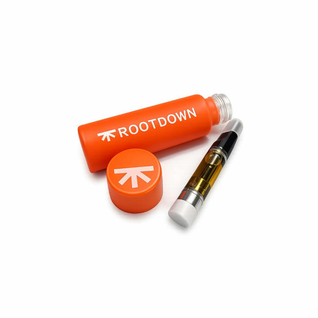 ROOTDOWN - Strawberry Kush Cake - Cured Resin 510 Cart at ROOTDOWN