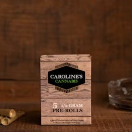 Caroline's Cannabis - Ethos Cookies 5pk Pre-Rolls - 2.5 g
