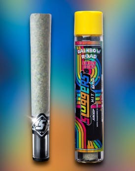 Rainbow Road (S) 1.5g Diamond Infused Preroll - Sluggers