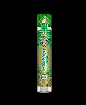 33 (H) 1.5g Diamond Infused Preroll - Sluggers