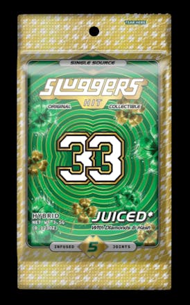 33 (H) .7g 5pk Diamond Infused Prerolls - Sluggers