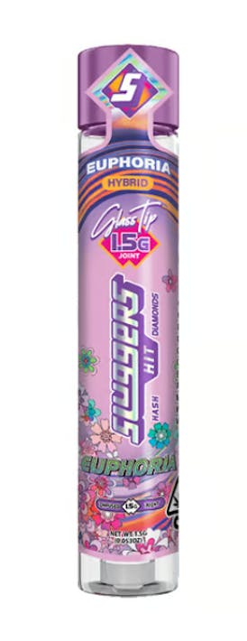 Euphoria (S) 1.5g Diamond Infused Preroll - Sluggers