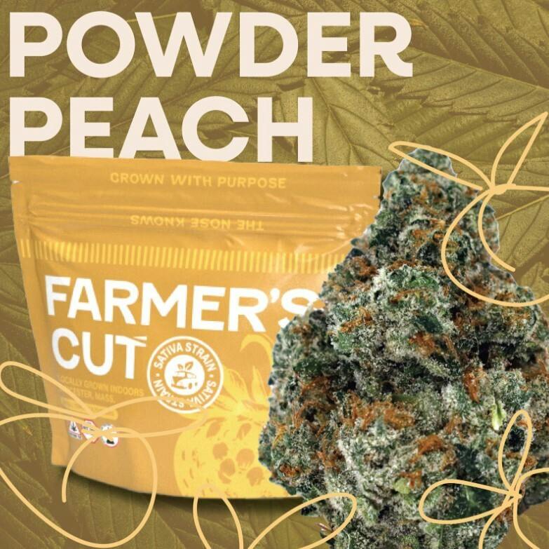 Farmer's Cut | Powder Peach | Flower | 3.5G by Farmer's Cut