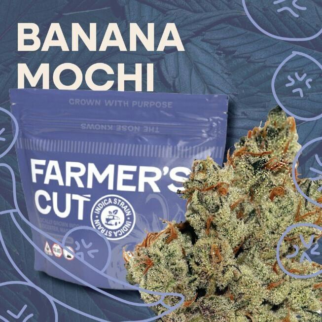 Farmer's Cut - Banana Mochi - 3.5 g
