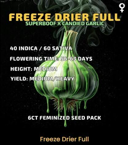Freeze Drier Full Captains Creations