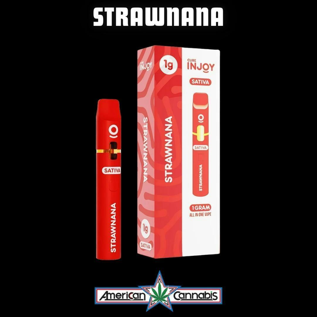 [Cartridge] Cure INJOY Strawnana 2g [Sativa]