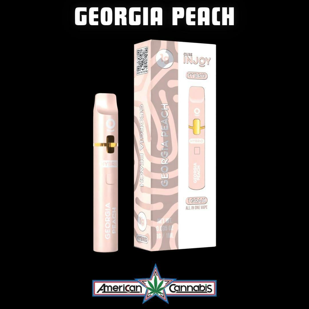 [Cartridge] Cure INJOY Georgia Peach 2g [Hybrid]
