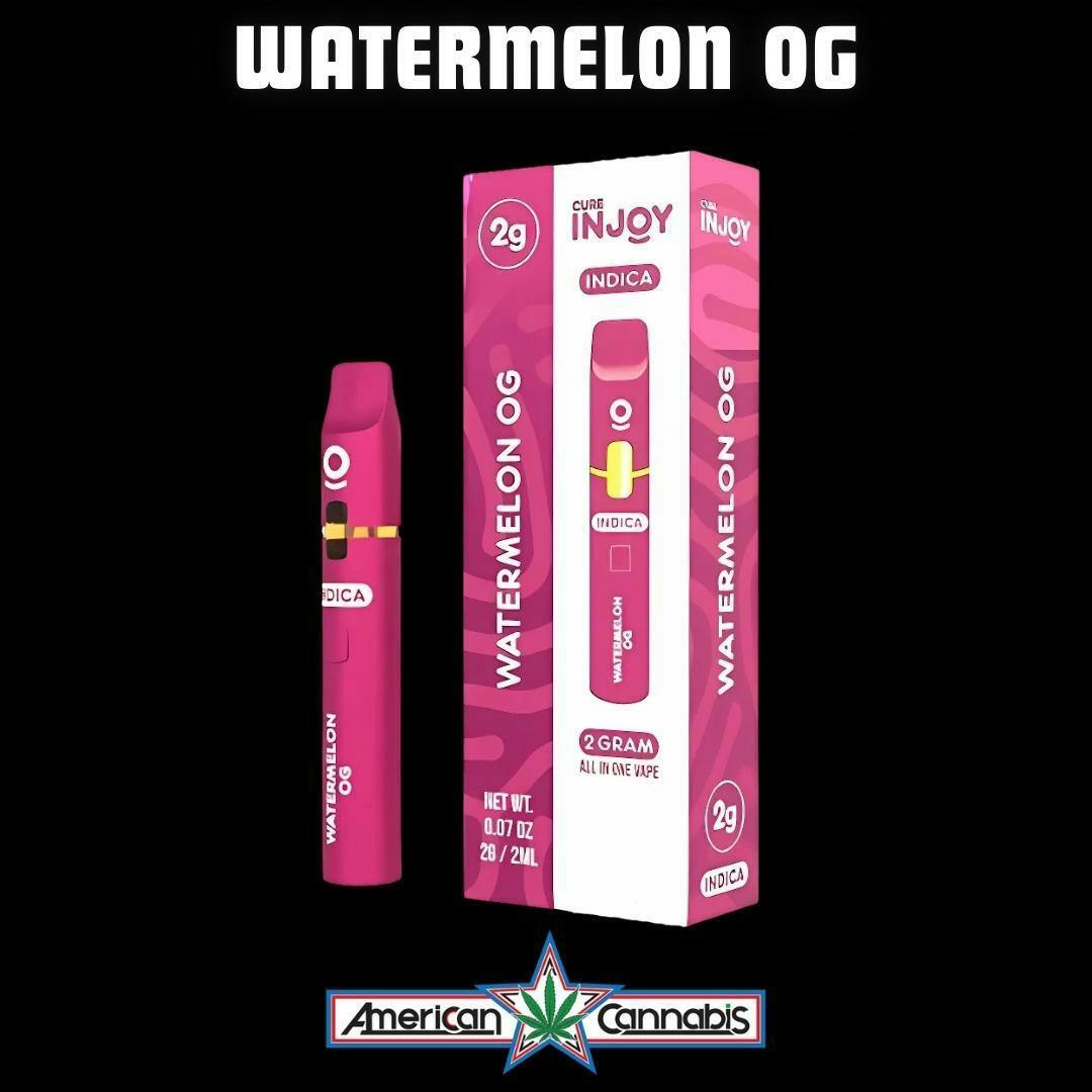 [Cartridge] Cure INJOY Watermelon OG 2g [Indica]
