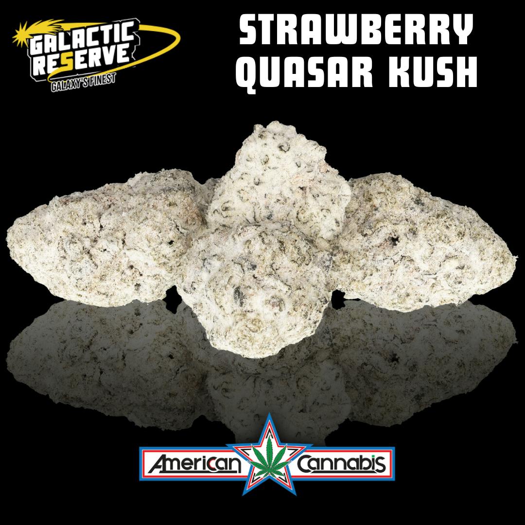 [Concentrate] Dr. Funky's Galactic Reserve Strawberry Quasar Kush 3.5g [Hybrid]