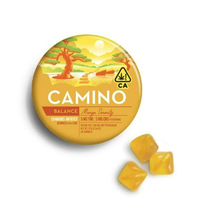 Kiva Camino Gummies - Mango Serenity 1:1 CBD