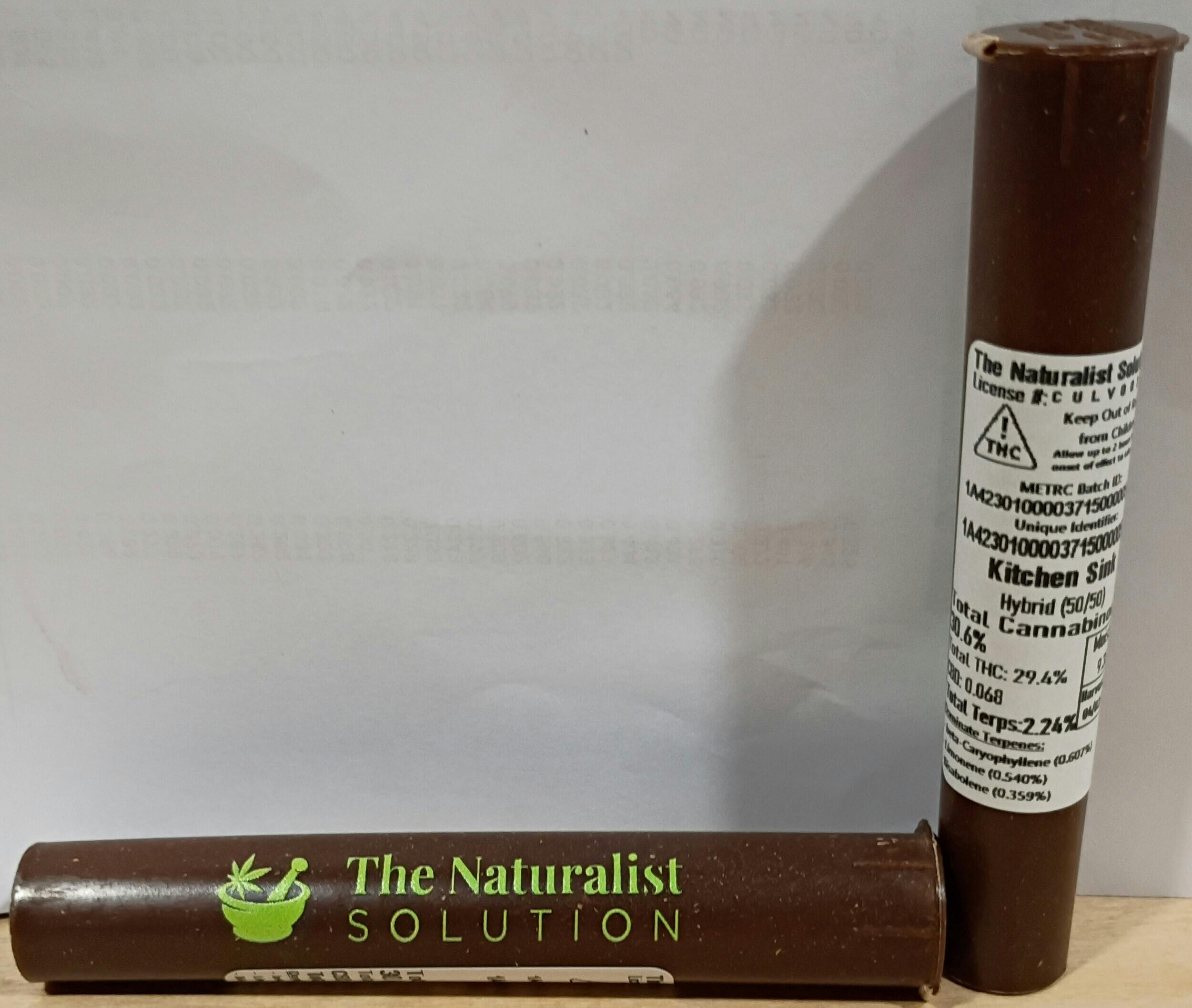 NS- Kitchen Sink- 0.5g 2pk Pre-Rolls (hyb) at Bee's Buds Dispensary Wiggins