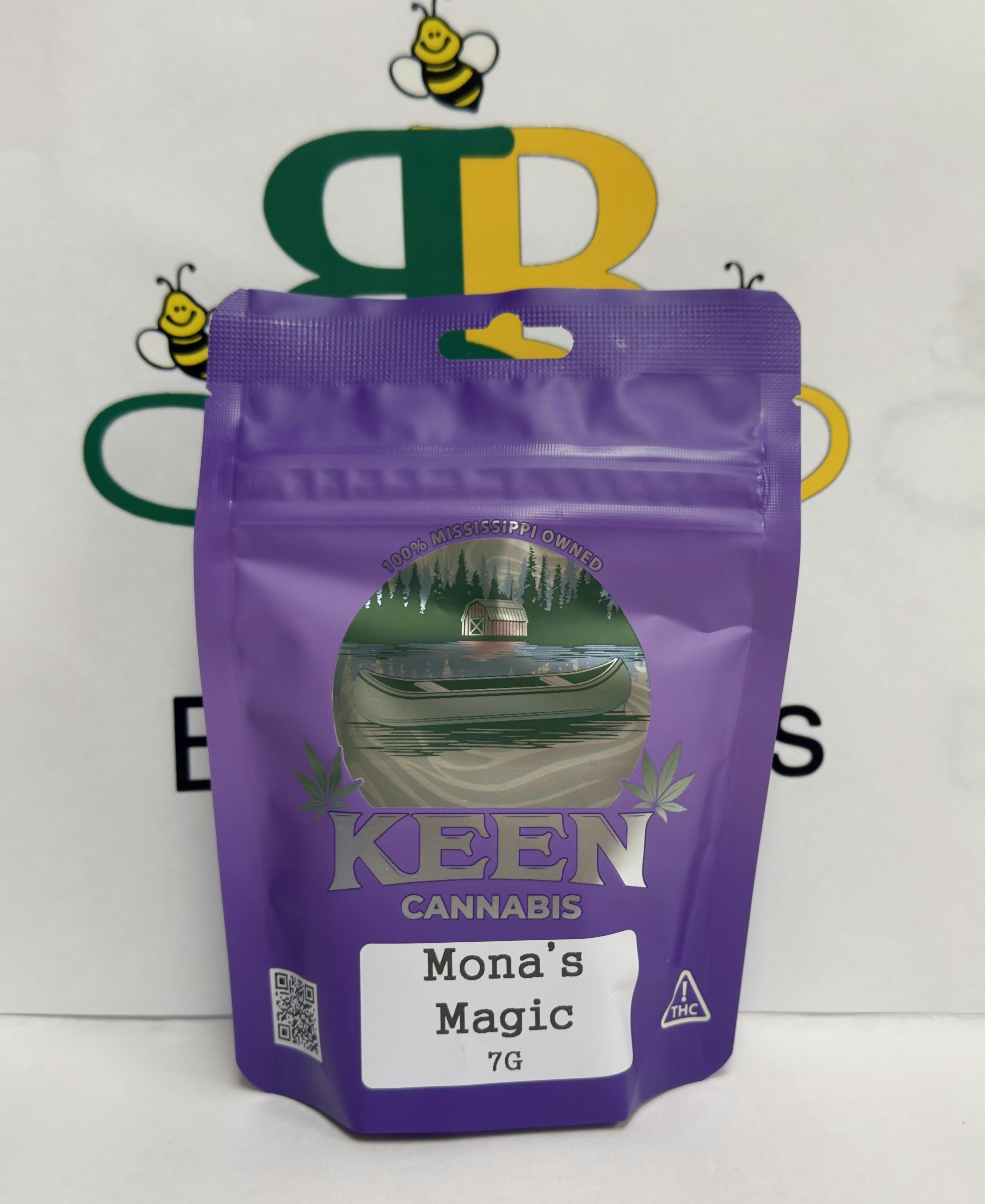 Keen- Mona's Magic -7g- 26% 2.2%terp (ind/hyb)