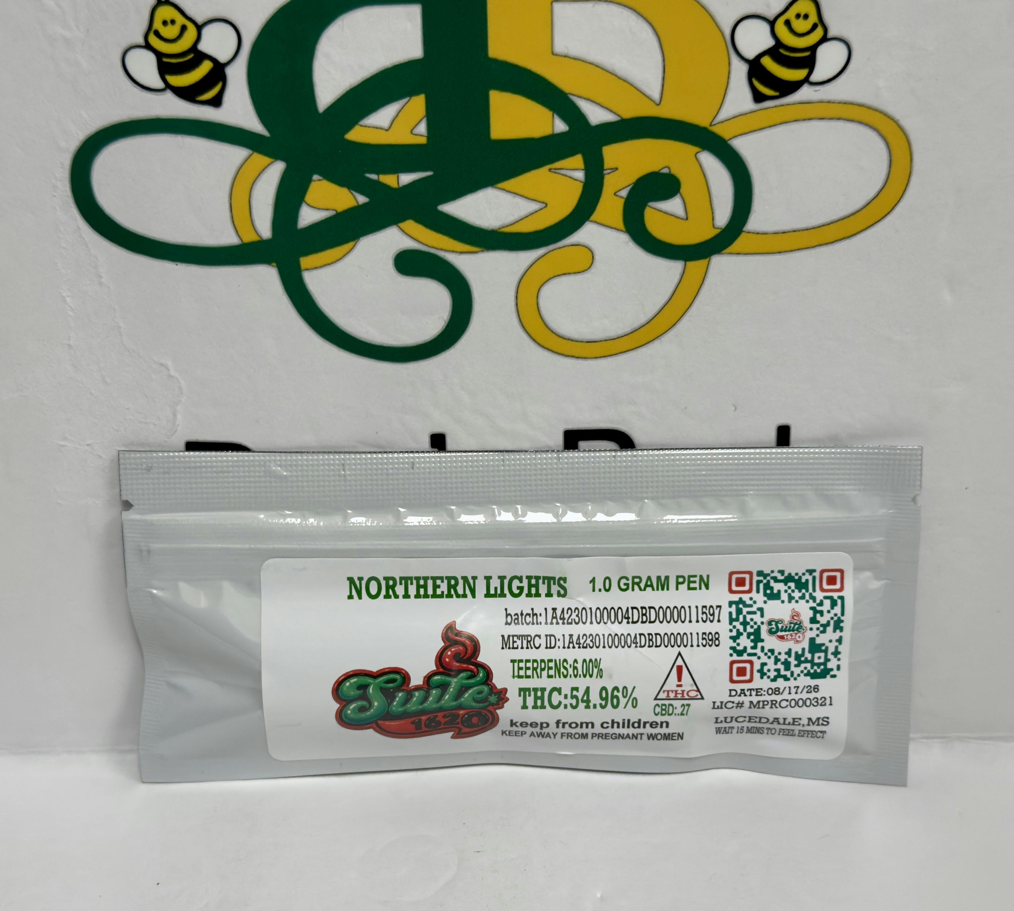 Suite- Northern Lights 1g Disposable (ind)