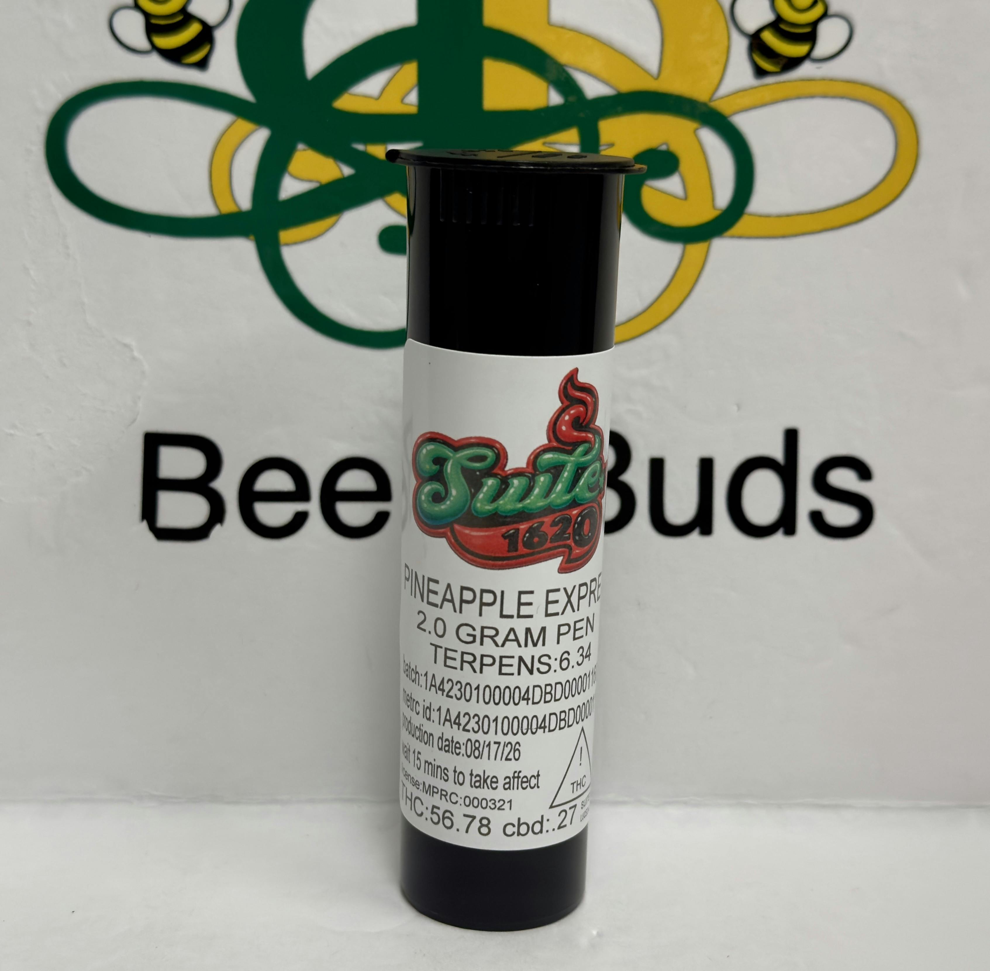 Suite- Pineapple Express 2g Disposable (sat/hyb)