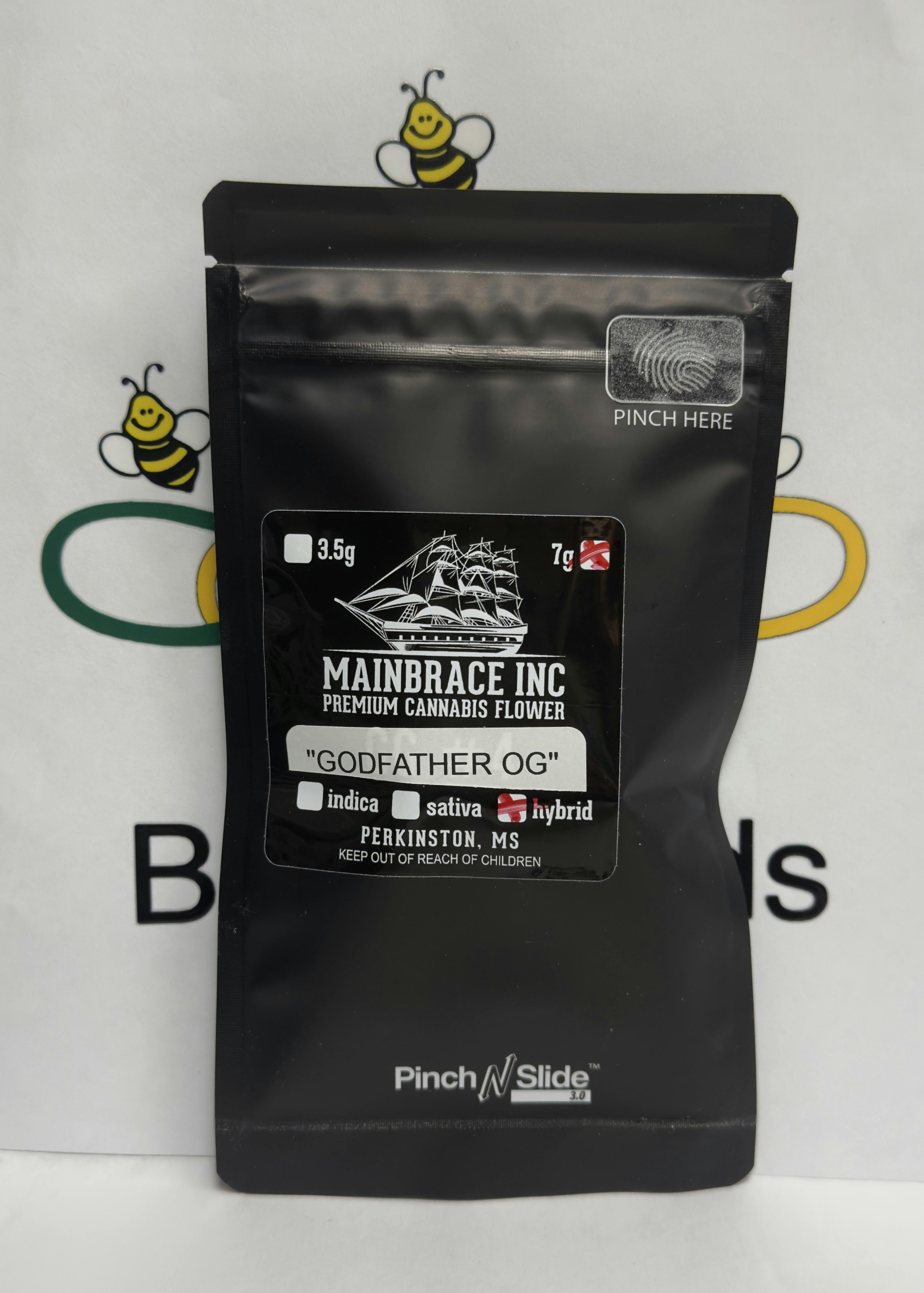 MB- Godfather OG -7g- 27% 3%terp (ind/hyb)