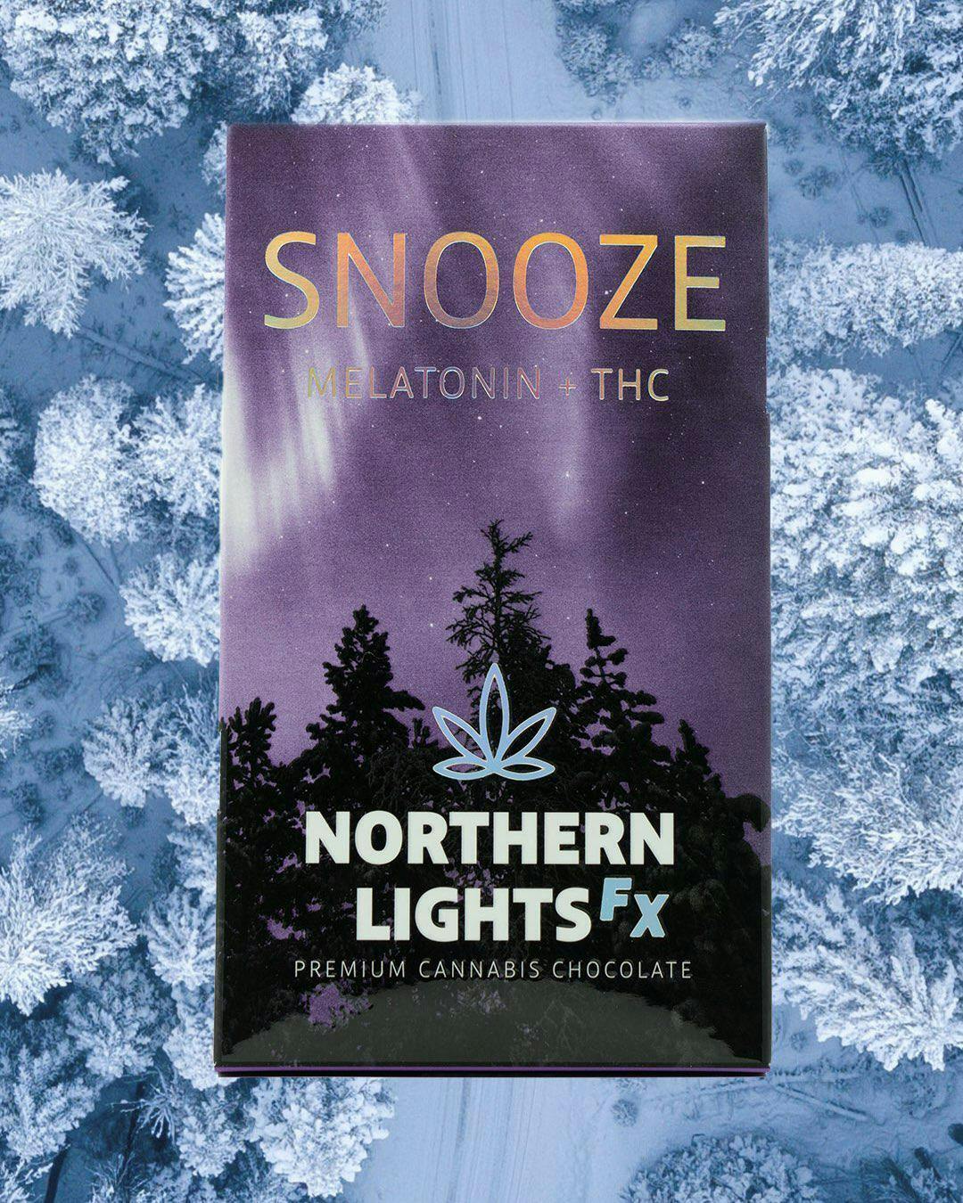 Northern Lights FX - Chocolate Bar - 200mg - 4:1 THC/CBN - Snooze