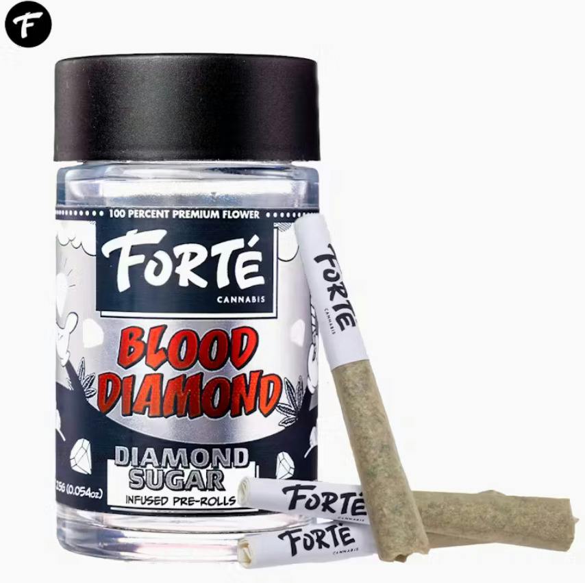 Forte - Bubble x Diamond Pre-roll 0.5g - 5pk - Blood Diamond