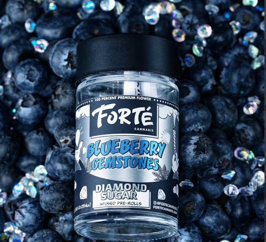 Forte - Bubble x Diamond Pre-roll 0.5g - 5pk - Blueberry Gemstones