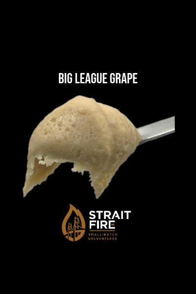 Strait Fire - Live Rosin 5g - Big League Grape